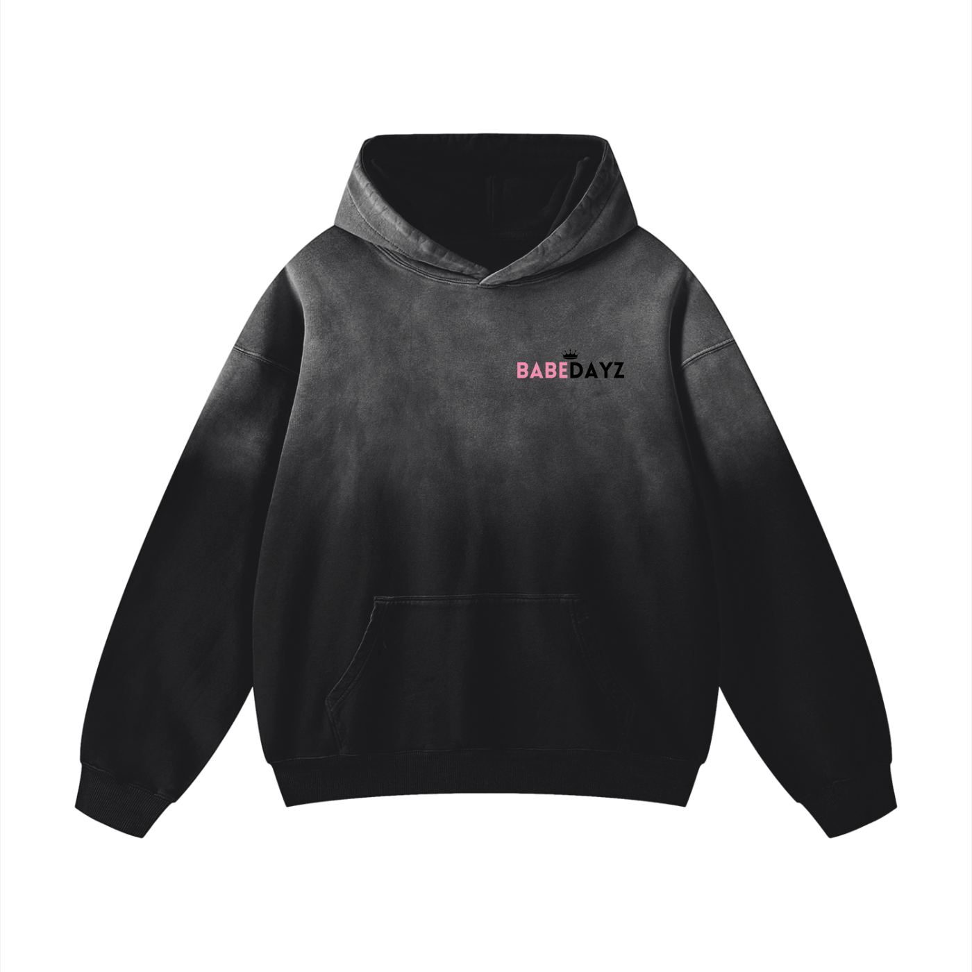 Babe Dayz Heavyweight Sunfade Oversized Hoodie