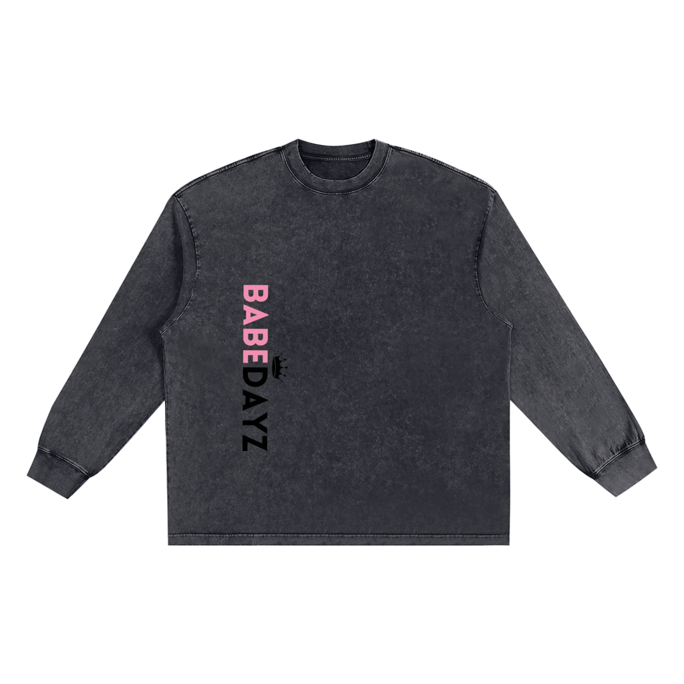 Babe Dayz Snow Washed long sleeve