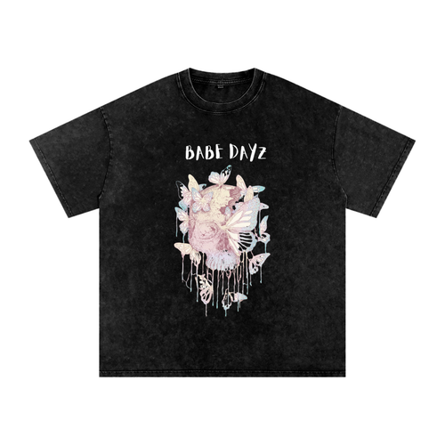 Babe Dayz Acid Wash T