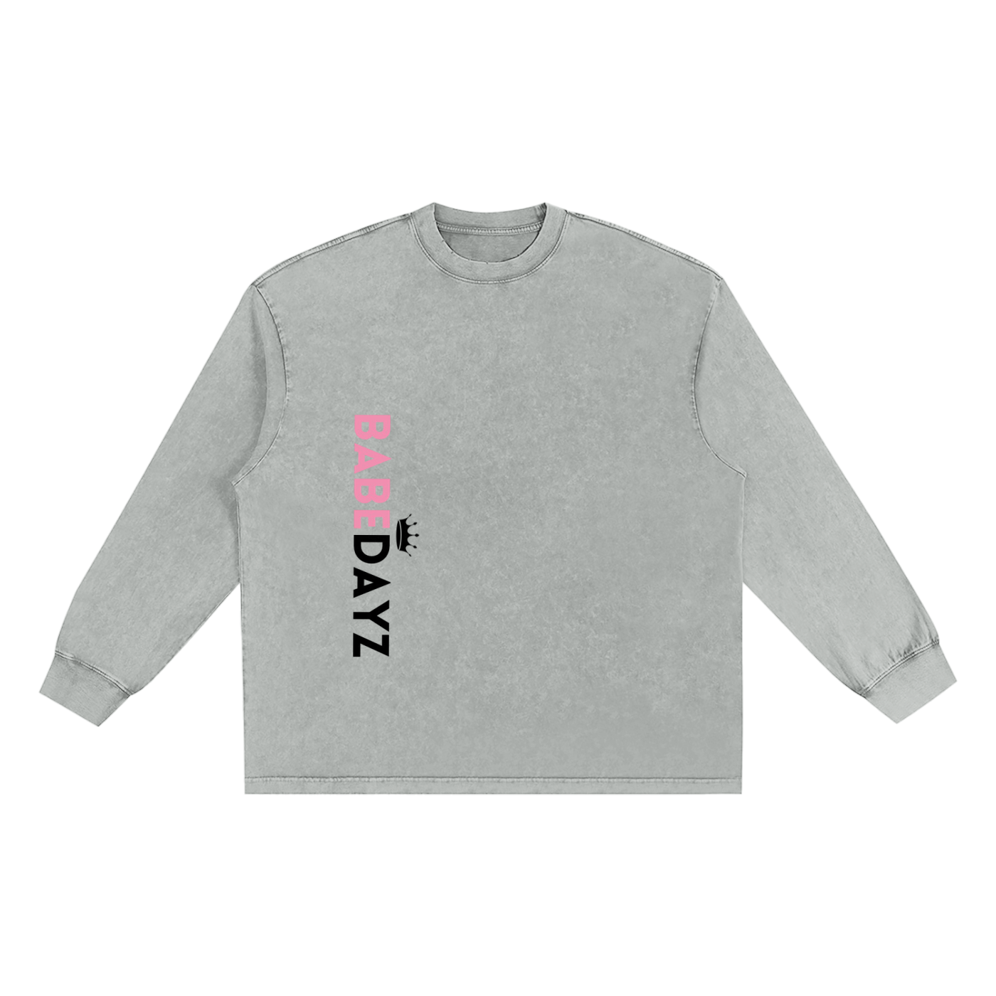 Babe Dayz Snow Washed long sleeve