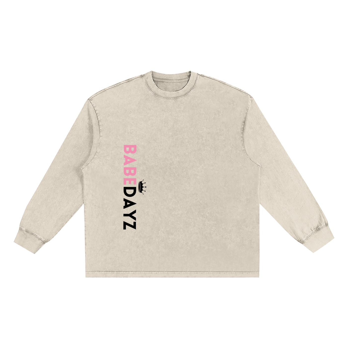 Babe Dayz Snow Washed long sleeve