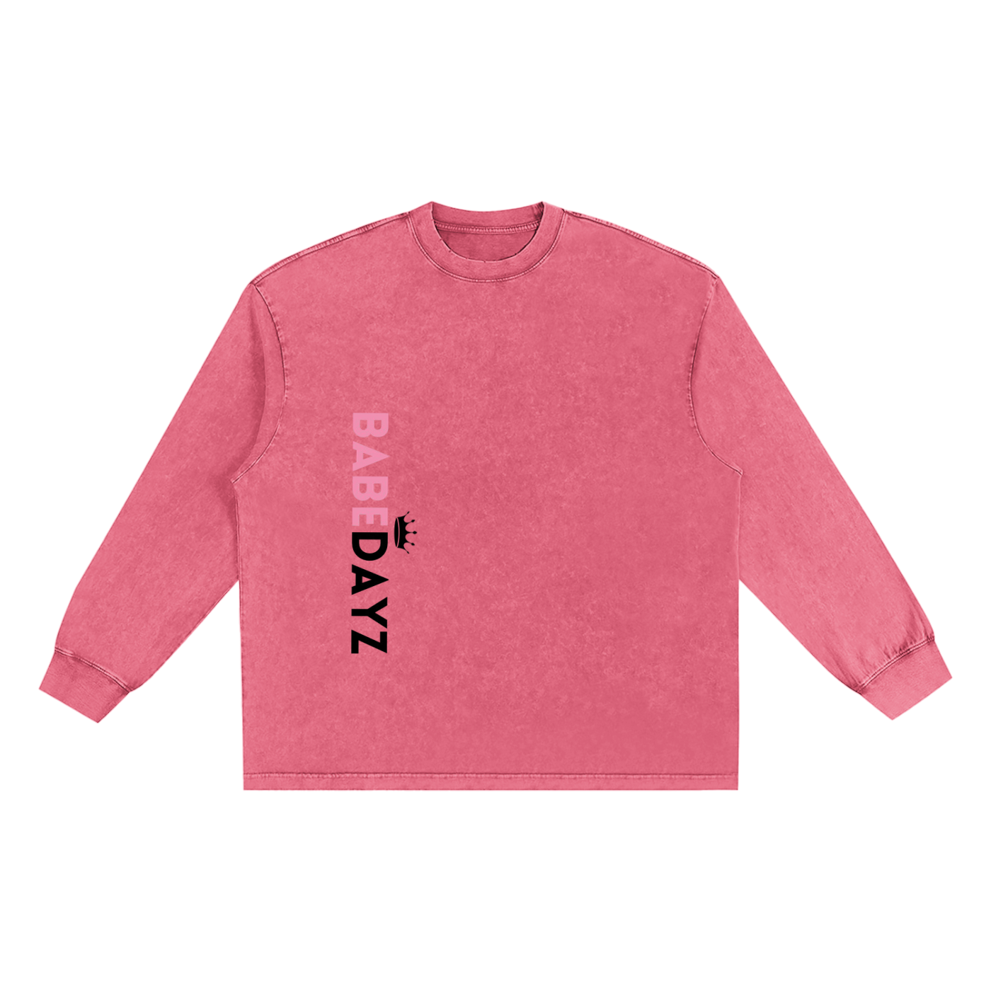 Babe Dayz Snow Washed long sleeve